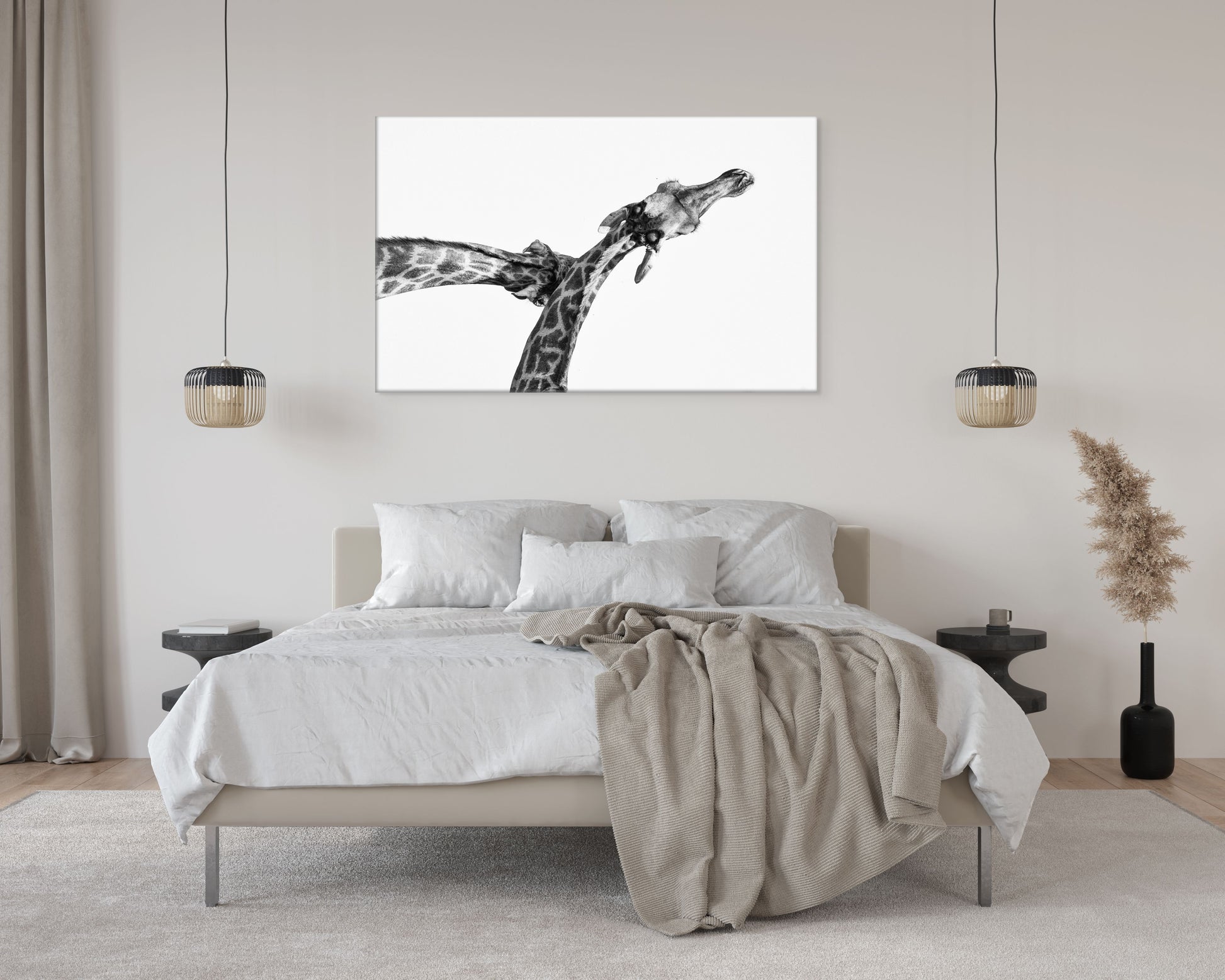 Tango - Byron Grobler Wildlife Prints - Giraffe