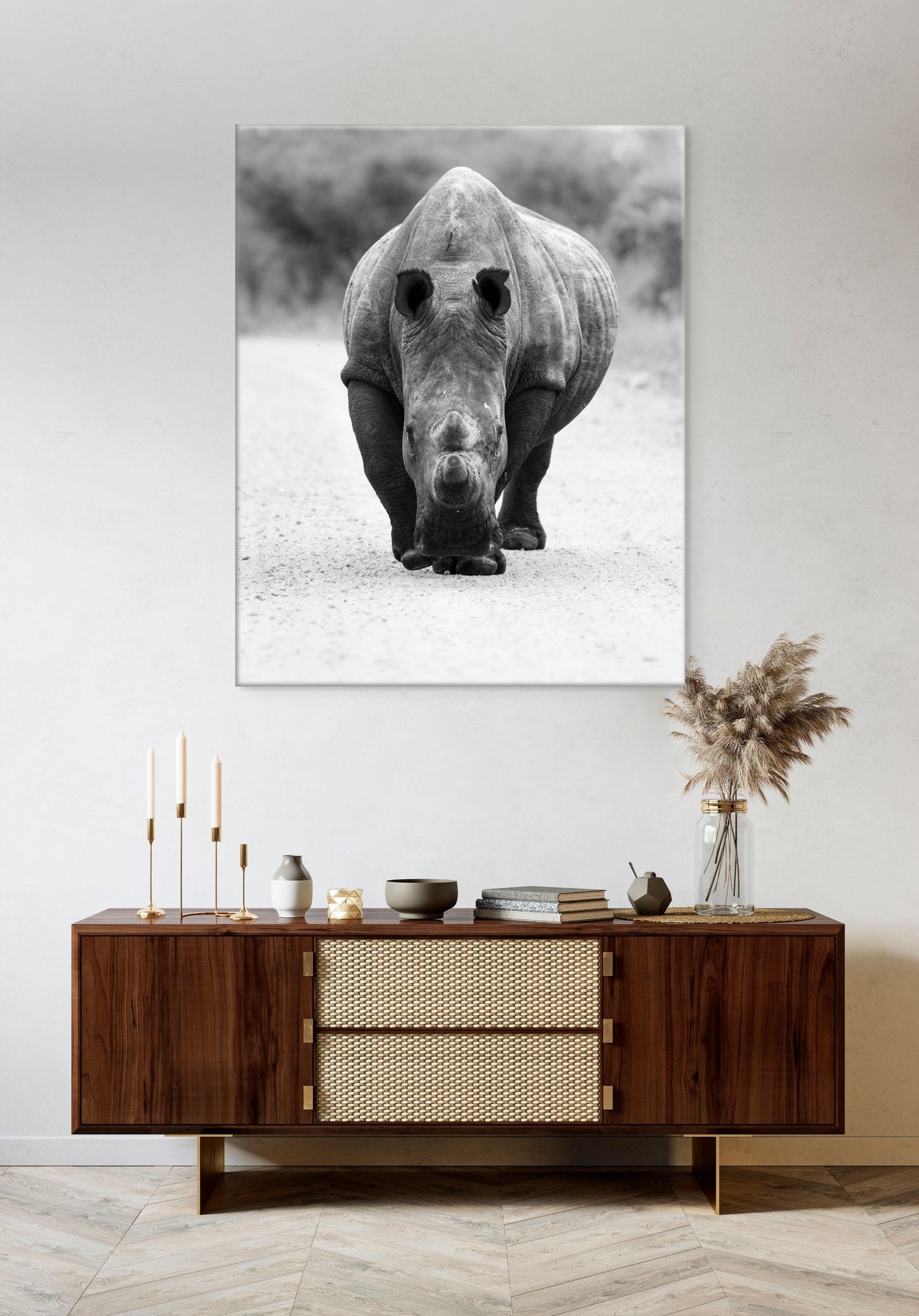 Timeless Rhino - Byron Grobler Wildlife Prints 