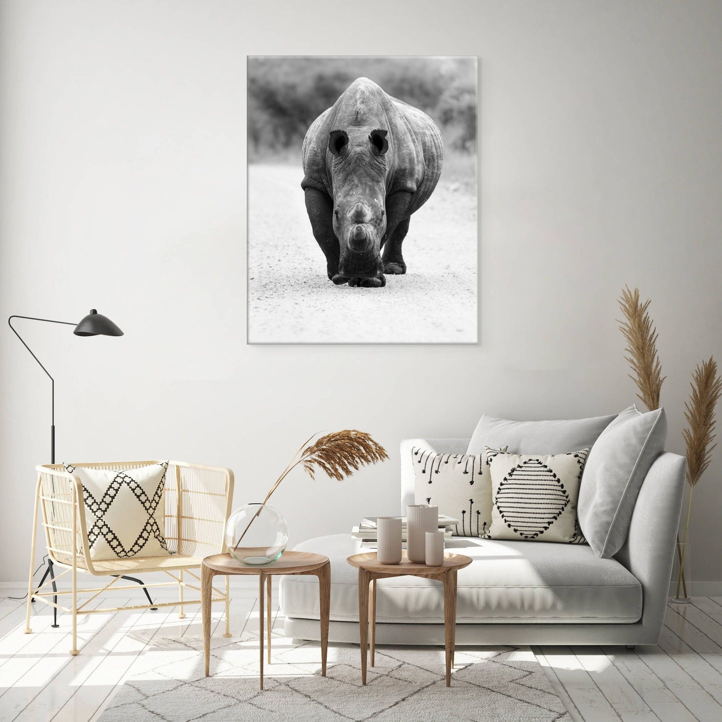 Timeless Rhino - Byron Grobler Wildlife Prints 