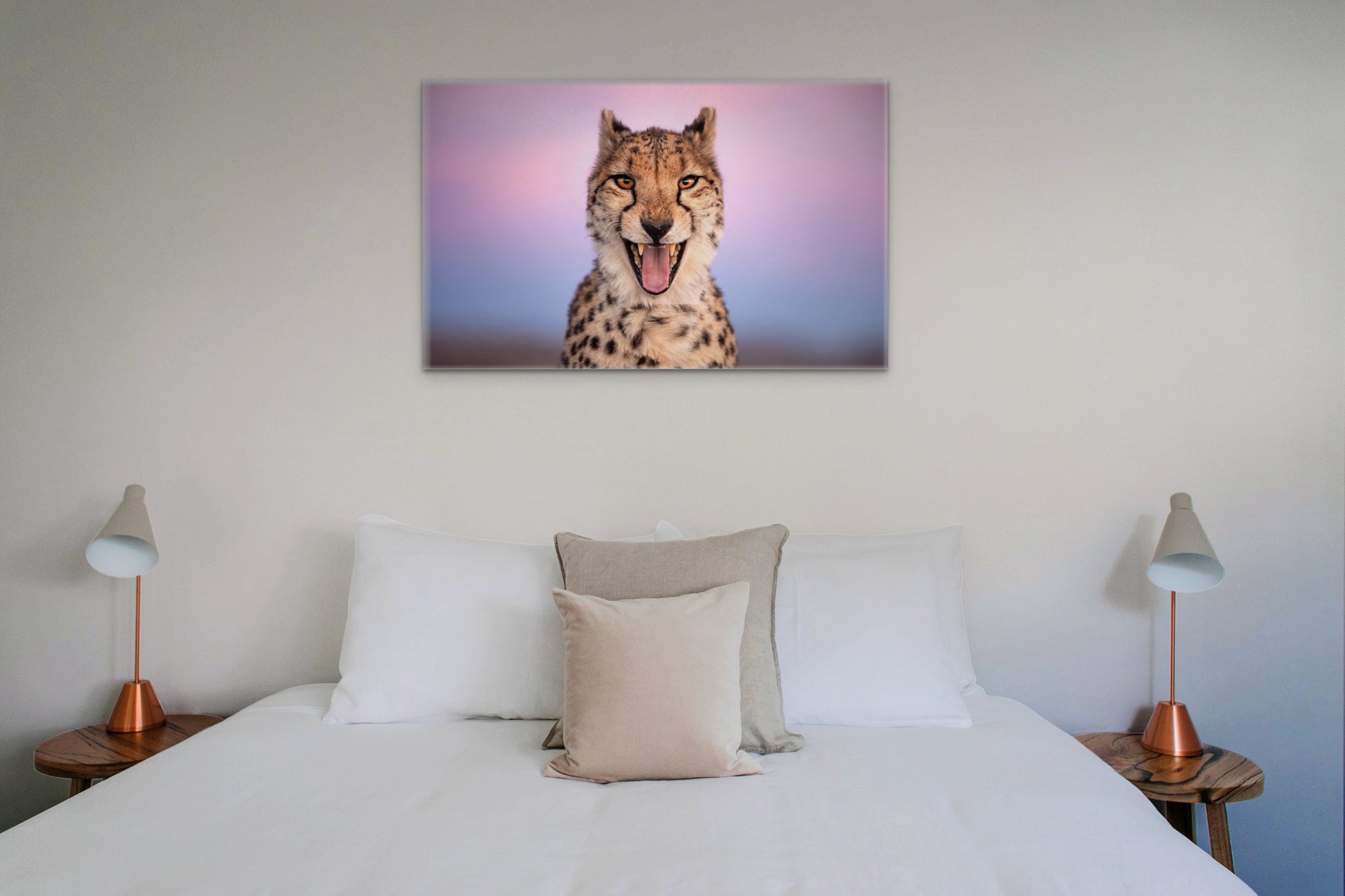 A Fast Smile - Byron Grobler Wildlife Prints - Cheetah