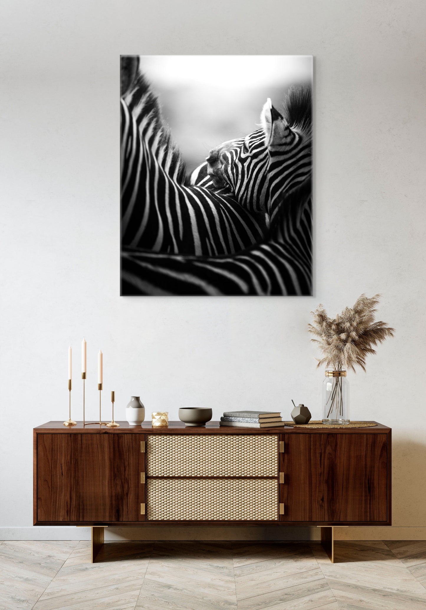 Between The Lines - Byron Grobler Wildlife Prints - Zebra