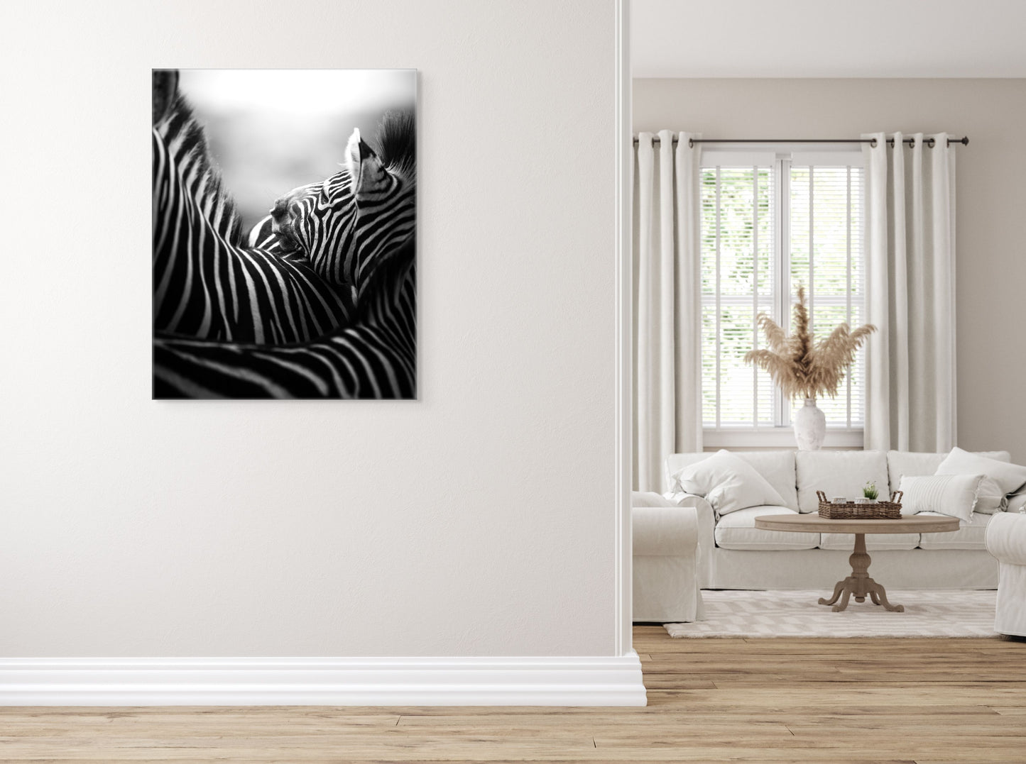 Between The Lines - Byron Grobler Wildlife Prints - Zebra