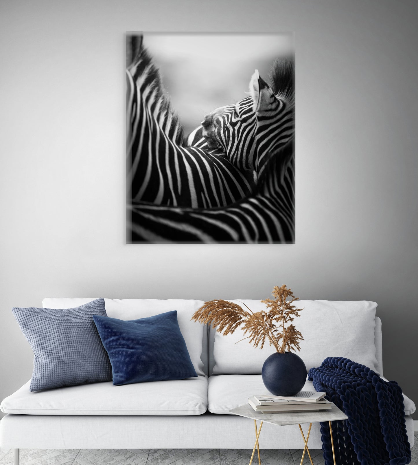 Between The Lines - Byron Grobler Wildlife Prints - Zebra