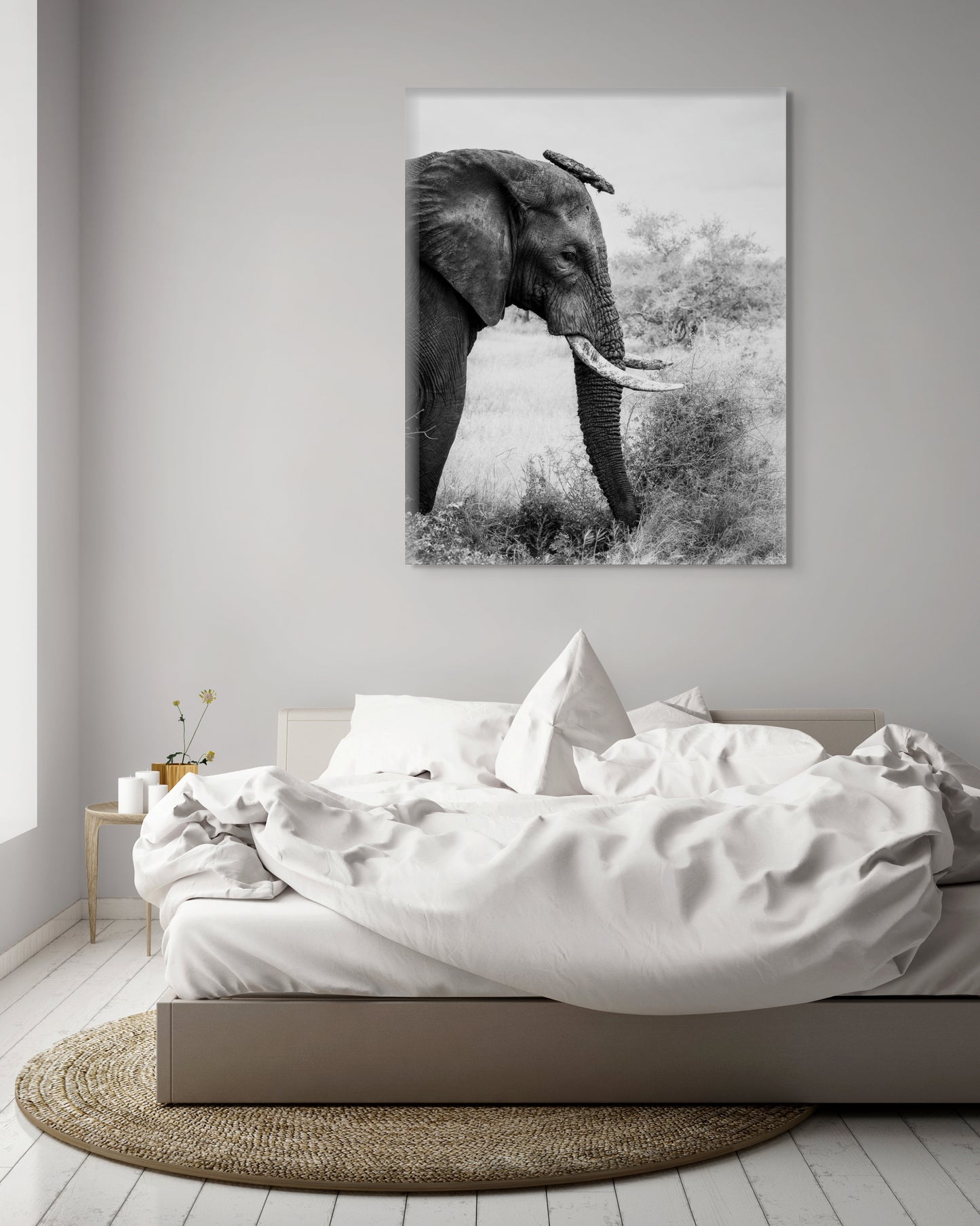 A Balancing Act - Byron Grobler Wildlife Prints - Elephant