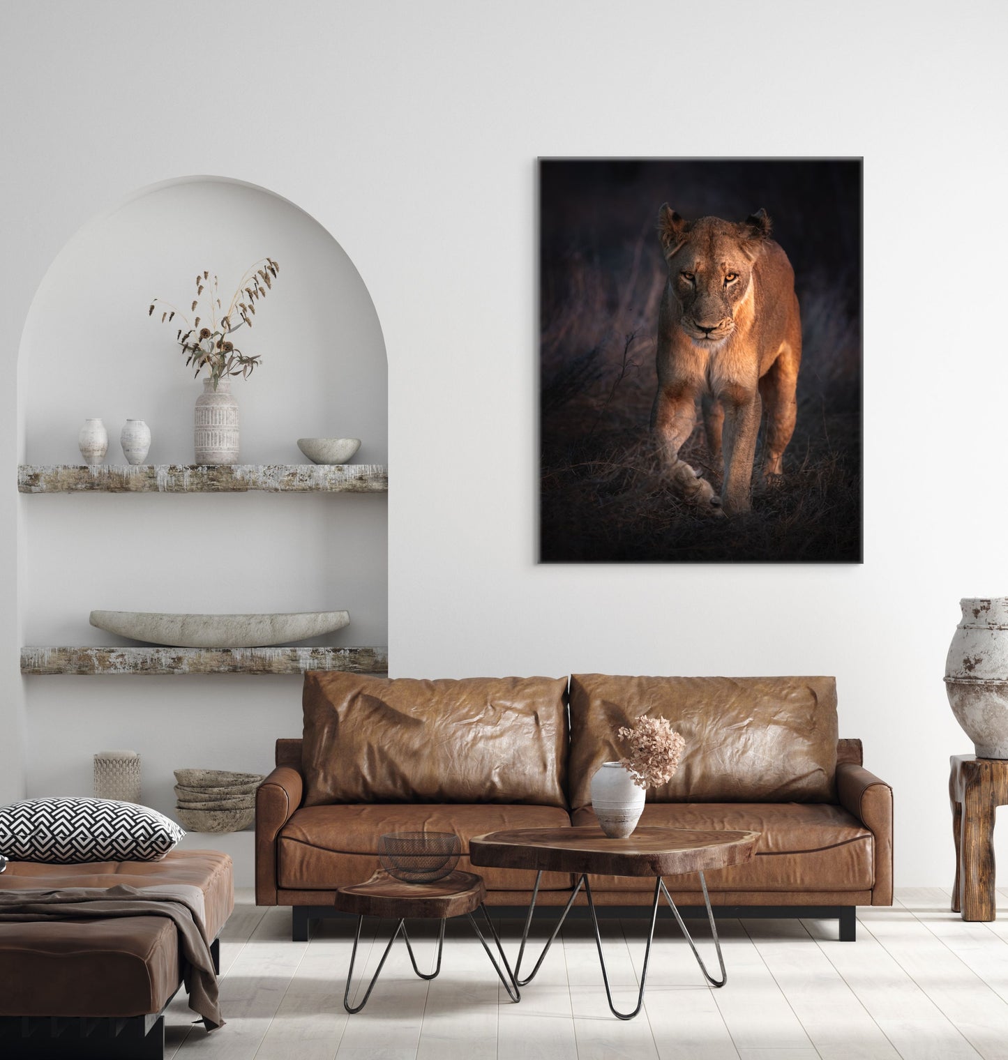 Avoca Lioness - Byron Grobler Wildlife Prints - lion